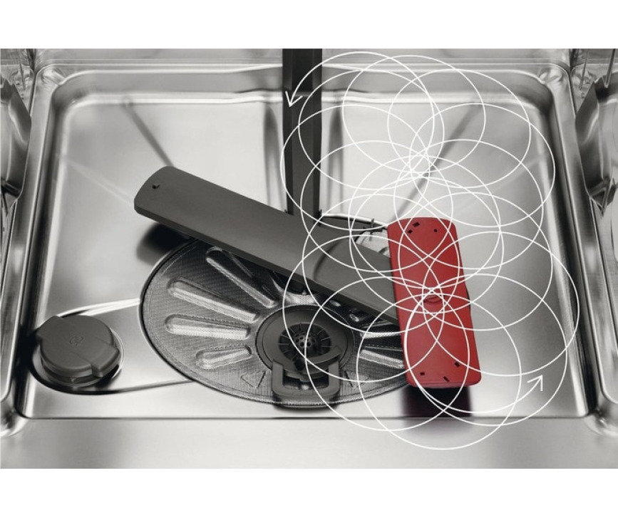 AEG FSE72507P smalle inbouw vaatwasser - 45 cm. breed