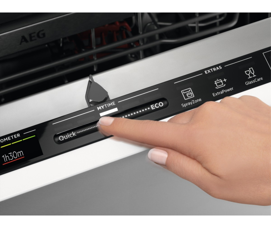 AEG FSE72507P smalle inbouw vaatwasser - 45 cm. breed