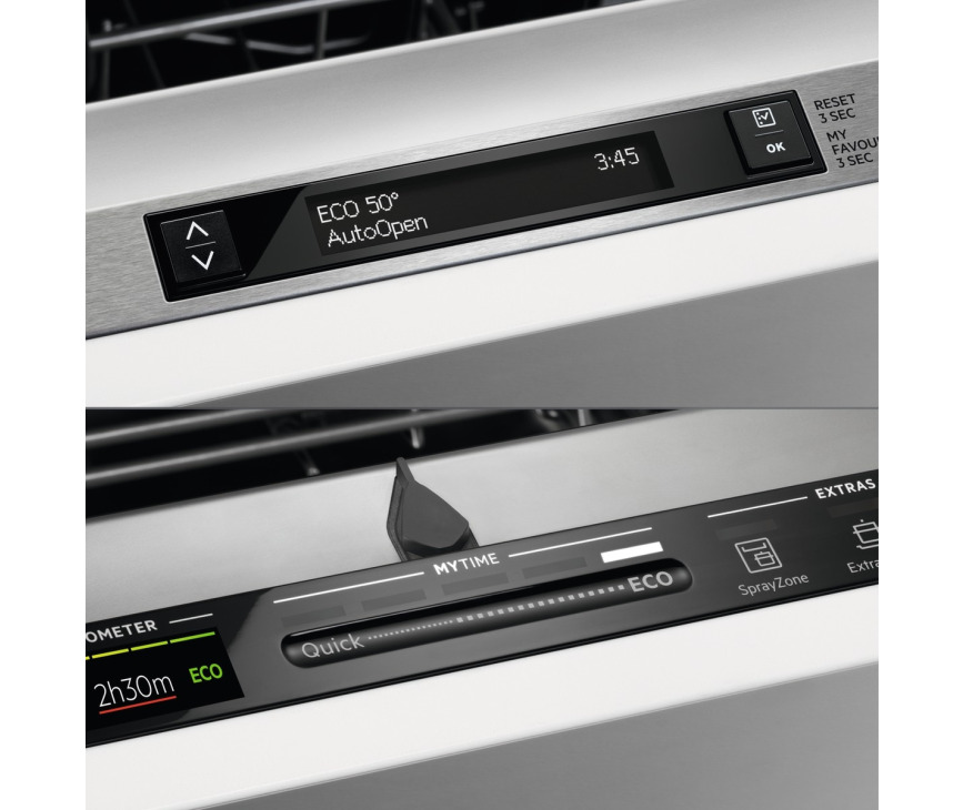 AEG FSE72507P smalle inbouw vaatwasser - 45 cm. breed
