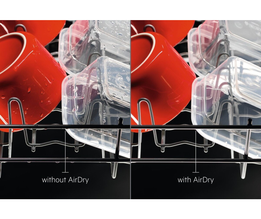 AEG FSE74707P inbouw vaatwasser met besteklade - AirDry