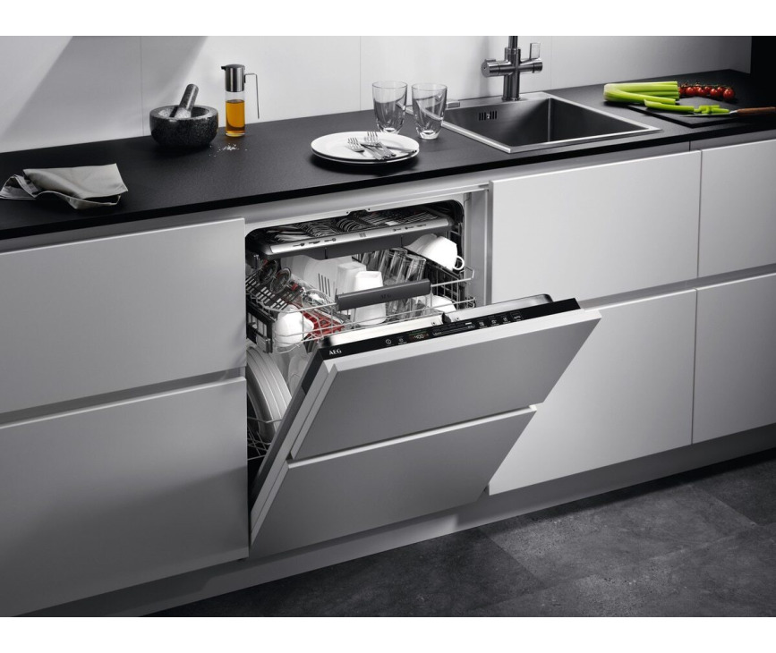AEG FSE74717P inbouw vaatwasser - stil 42 dB - ProClean