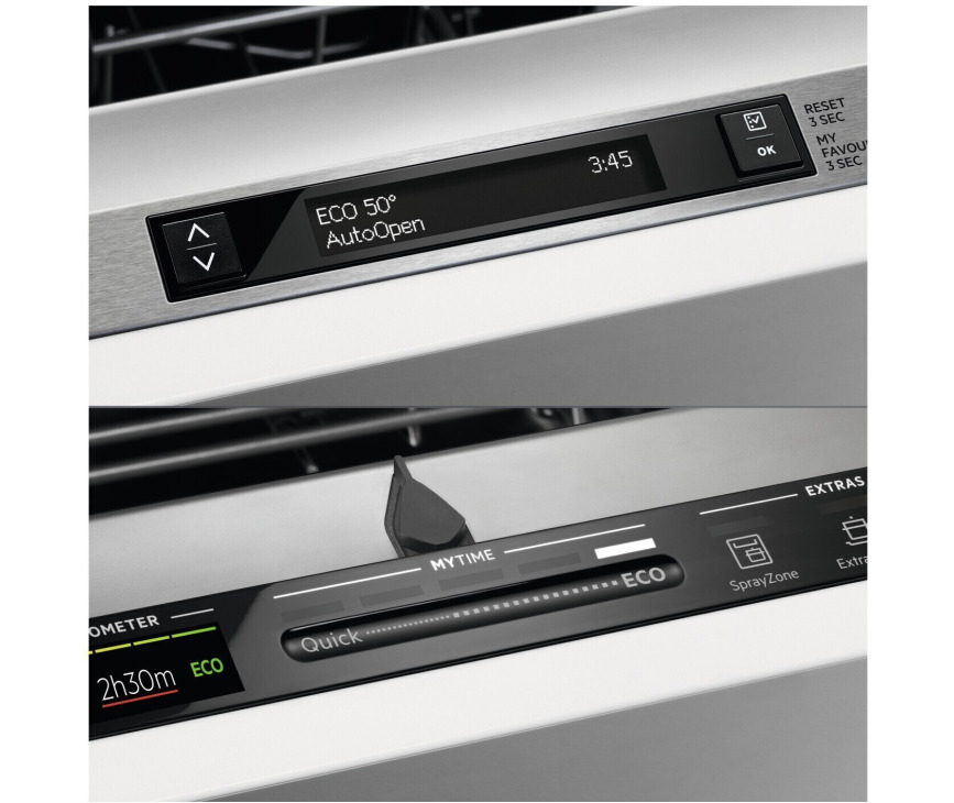 AEG FSE76737P inbouw vaatwasser met energieklasse A label