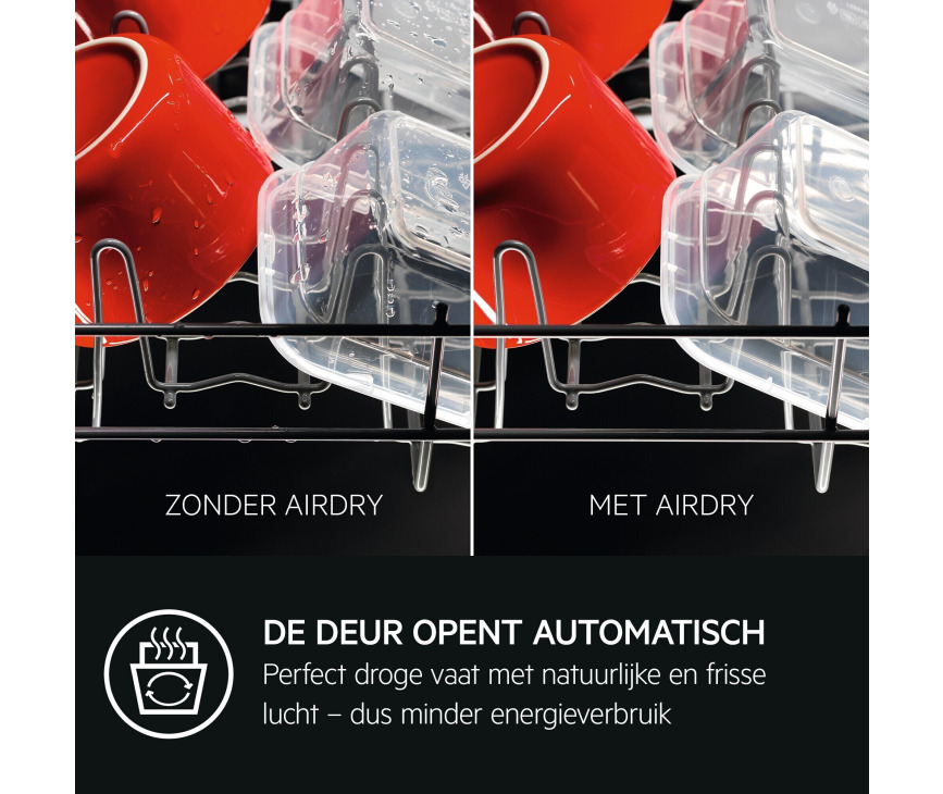 AEG FSE76737P inbouw vaatwasser met energieklasse A label