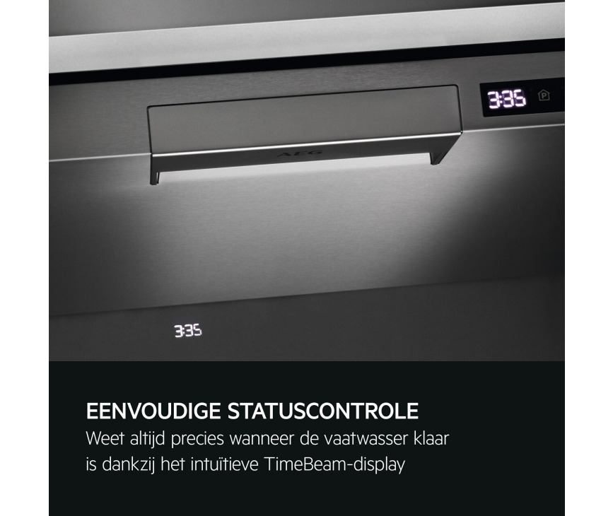 AEG FSE76737P inbouw vaatwasser met energieklasse A label