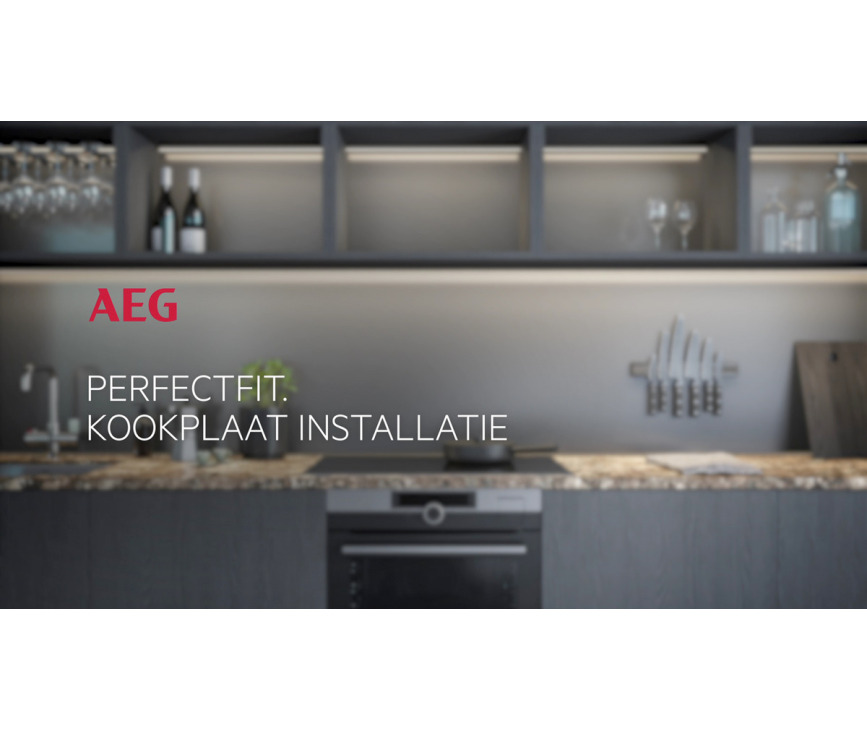 AEG ILB64334CB inbouw inductie kookplaat - 1-fase elektra 