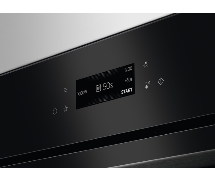 Aeg KMF761080B inbouw oven met magnetron - zwart