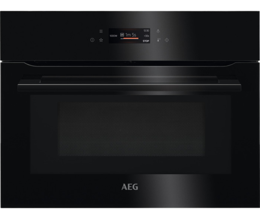 AEG oven met magnetron inbouw zwart KMF761080B