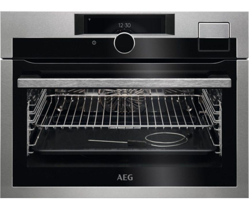 AEG combi-stoomoven inbouw rvs KSE998290M