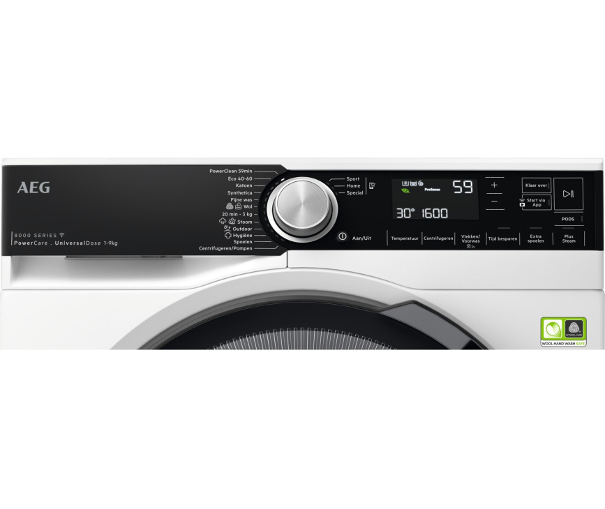 AEG LR8BADEN wasmachine - 9 kg. en 1600 toeren