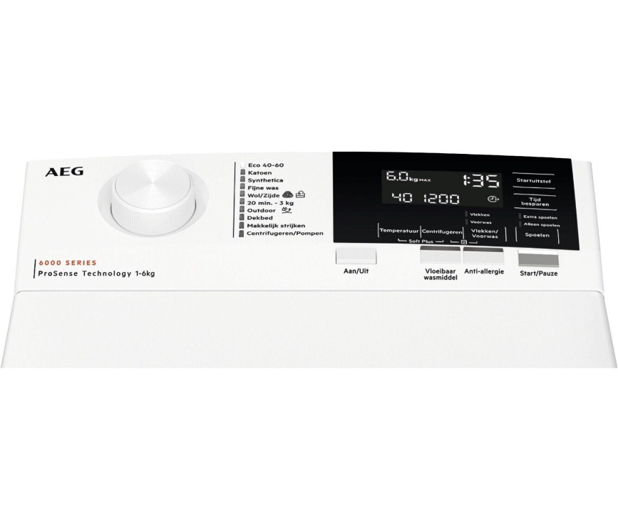 AEG LTR6363A bovenlader wasmachine - 1300 toeren - aquastop
