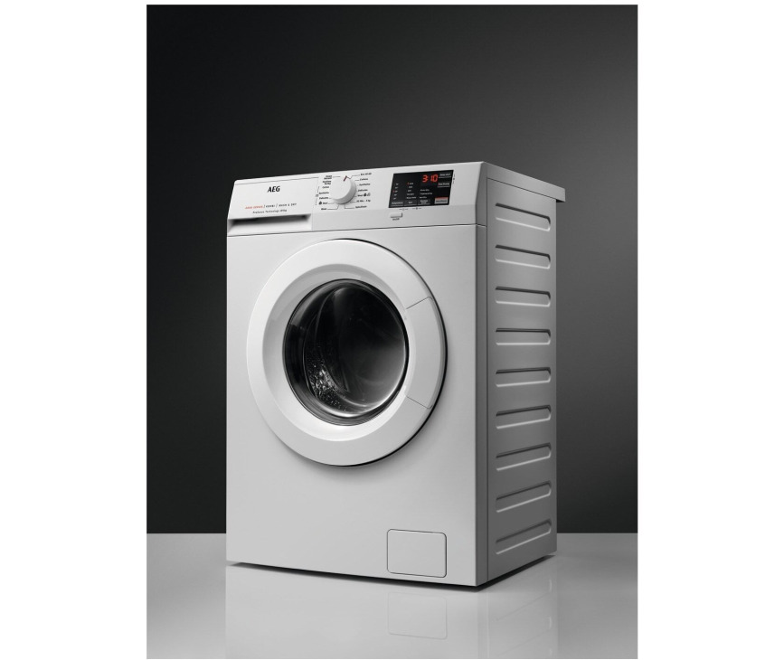 Aeg LWF62842 was/droogcombinatie met 8 kg. trommel en 1600 toeren