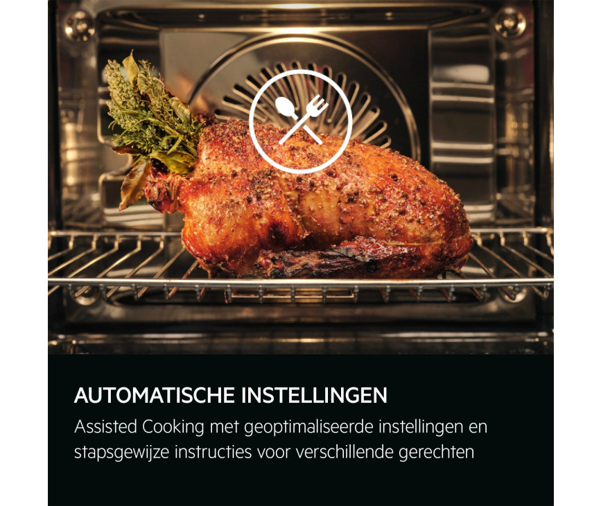 AEG OO5NK40M inbouw oven met magnetron - roestvrijstaal