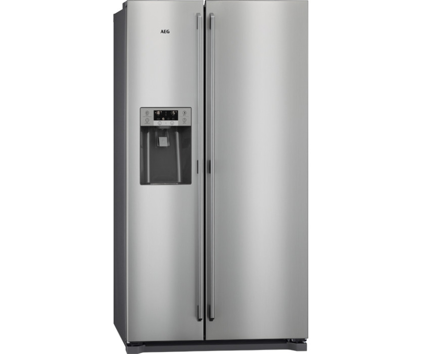 AEG RMB76121NX side-by-side koelkast rvs-look