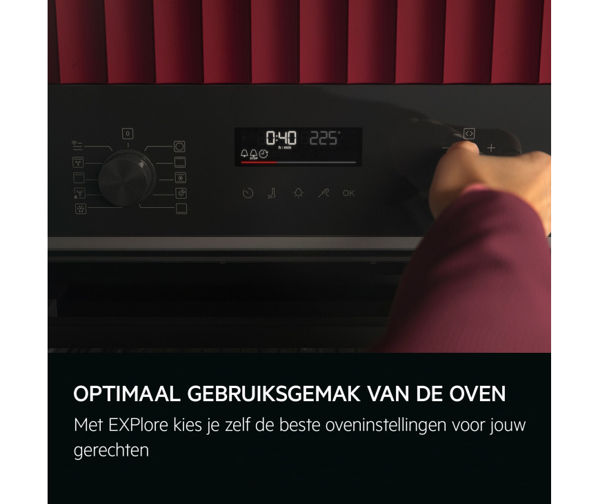 AEG TK6NK50FB inbouw oven met magnetron - zwart