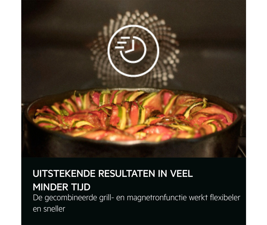 AEG TK6NK50FB inbouw oven met magnetron - zwart