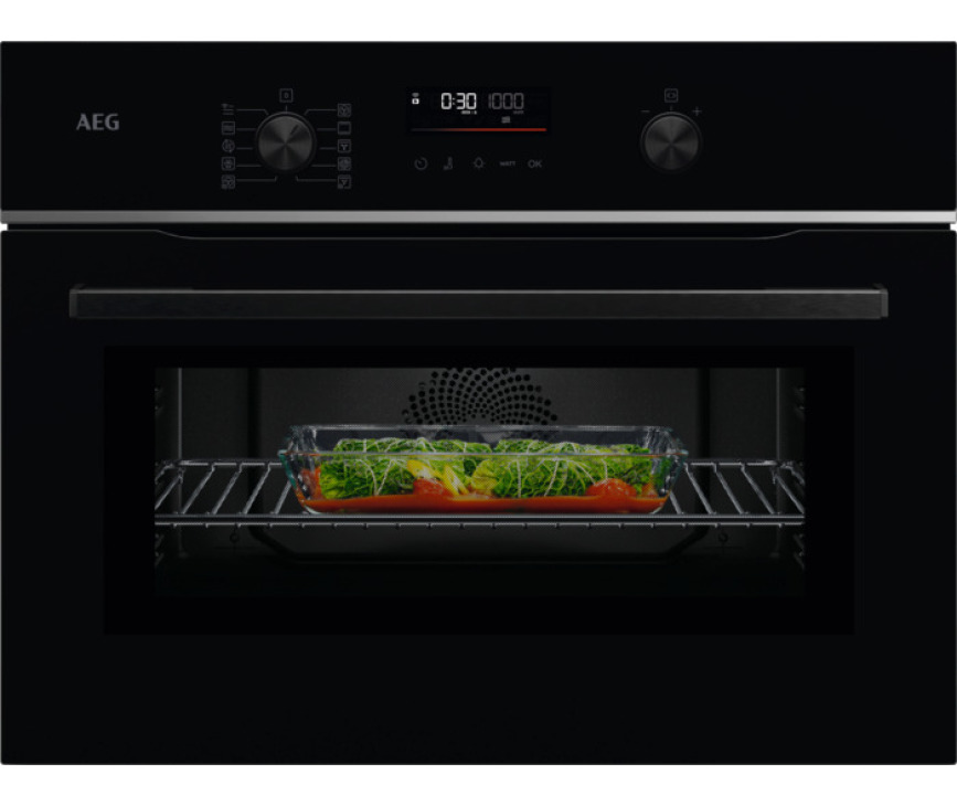 AEG oven met magnetron inbouw zwart TK6NK50FB