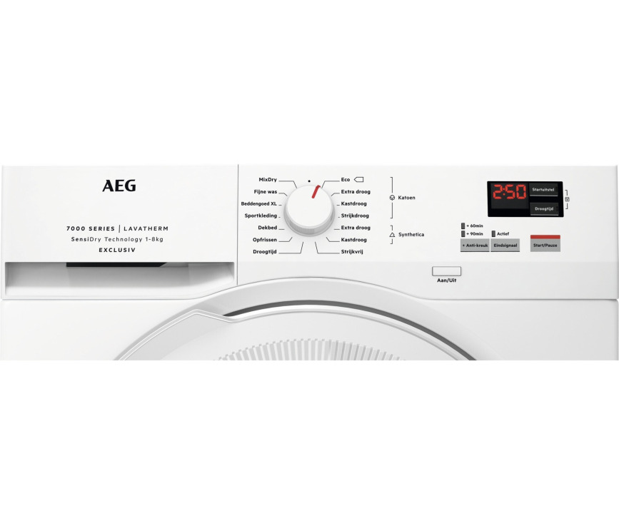 AEG TR7AACHEN warmtepomp droger met SensiDry