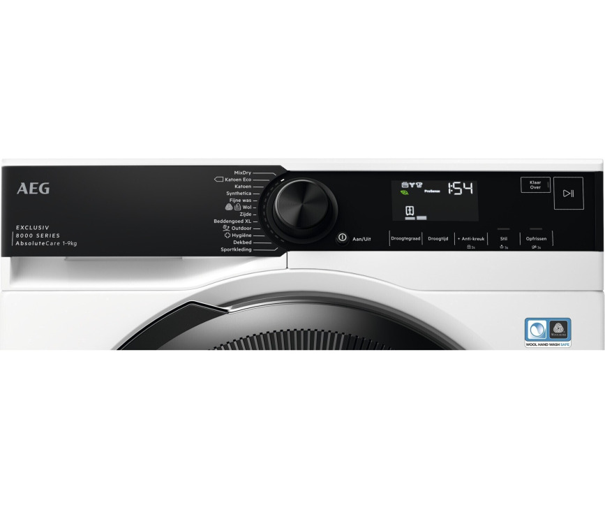 AEG TR8ROSTOCK warmtepomp droger - wit - AbsoluteCare