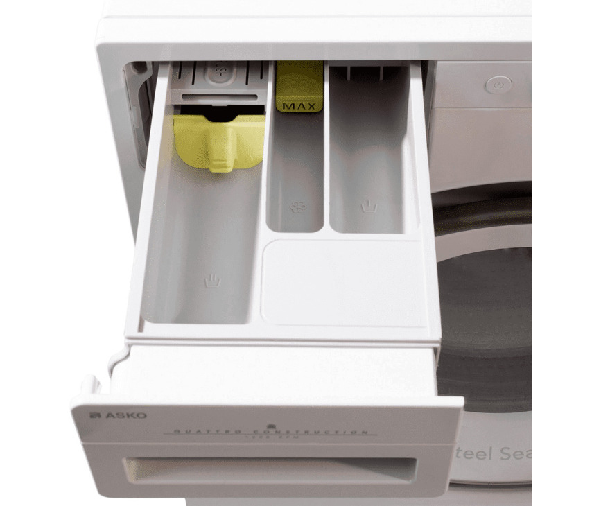 Asko W2086C.W/3 wasmachine lade
