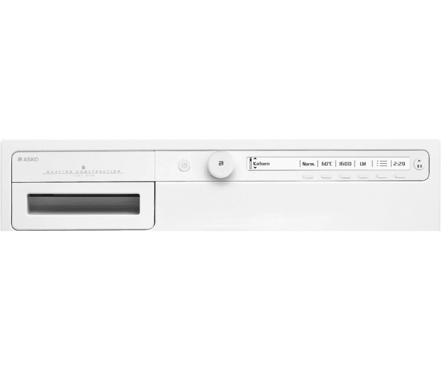 Asko W2086C.W/3 wasmachine frontpaneel