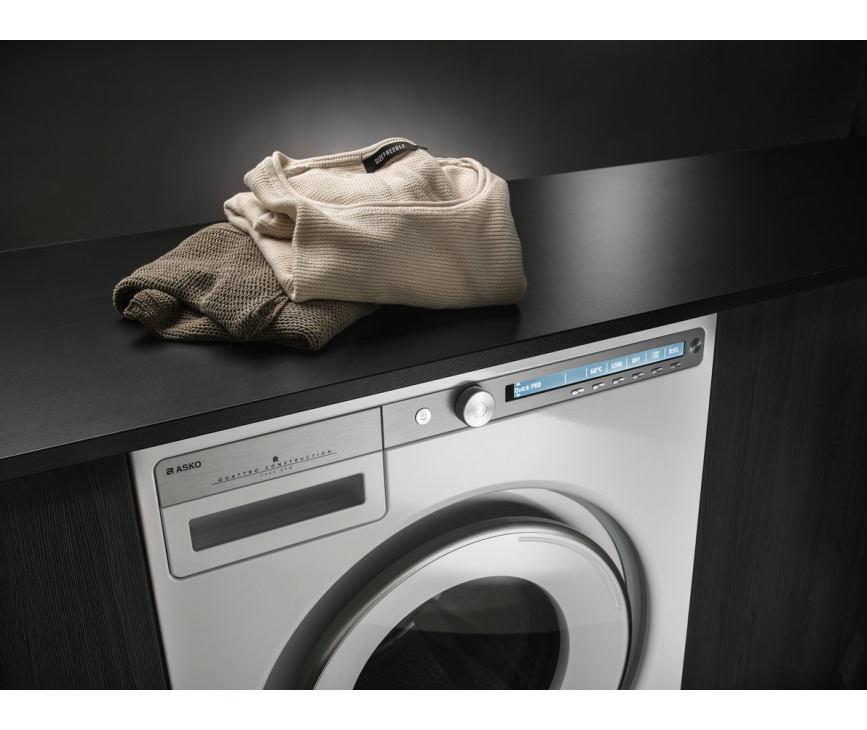 Asko W4096P.W/3 wasmachine met energieklasse A label