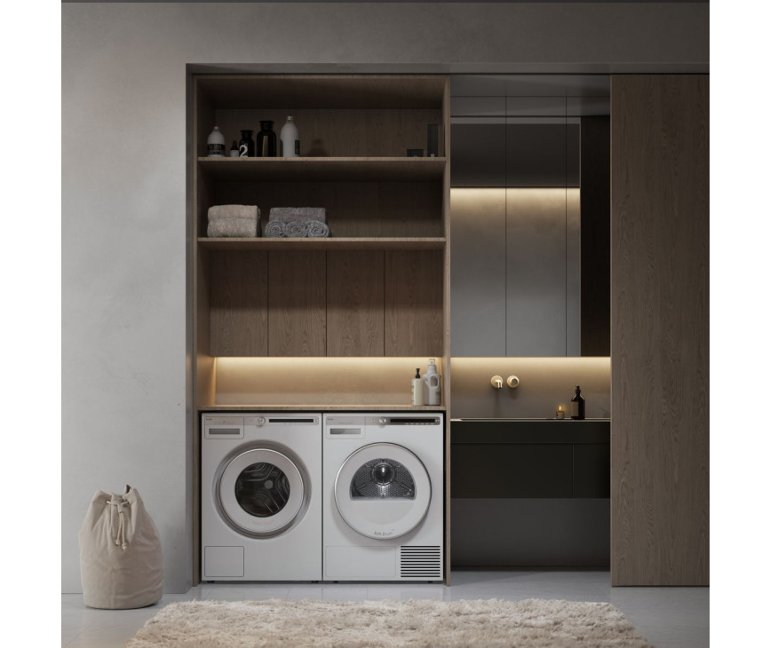 Asko W4096R.W/3 wasmachine met energieklasse A label