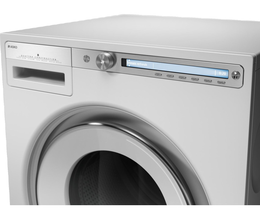 Asko W4096R.W/3 wasmachine met autoDose en 1800 toeren
