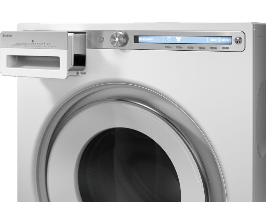 Asko W4096R.W/3 wasmachine met autoDose en 1800 toeren