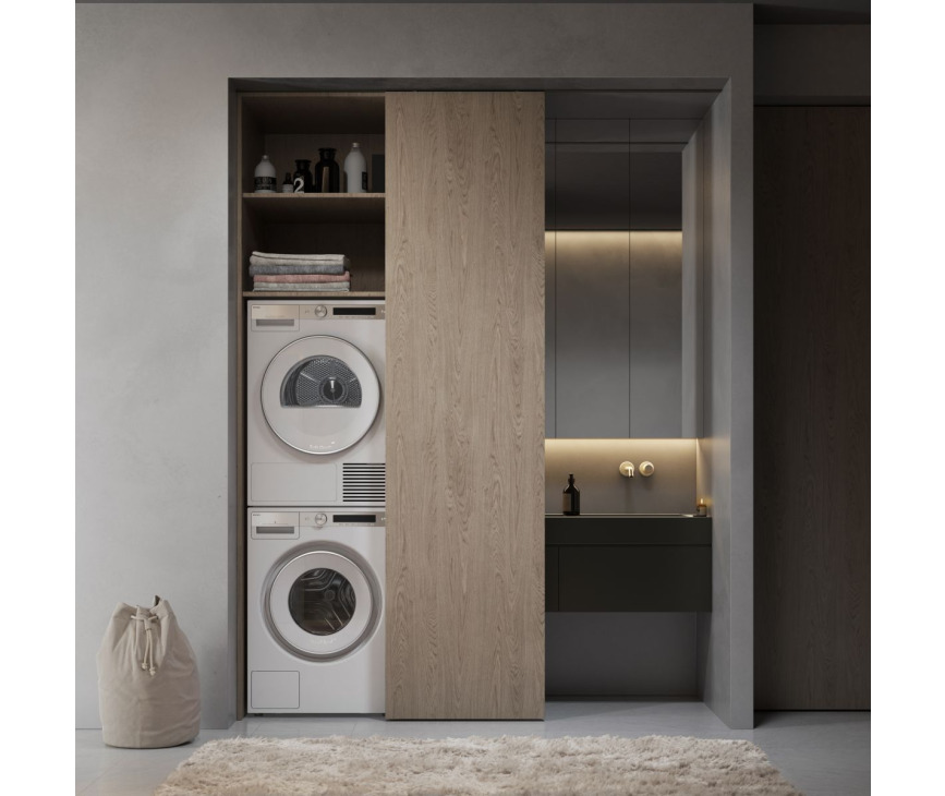 Asko W4096R.W/3 wasmachine met energieklasse A label