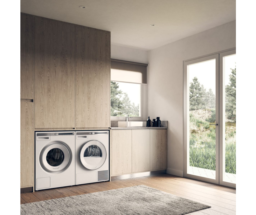 Asko W4096R.W/3 wasmachine met energieklasse A label