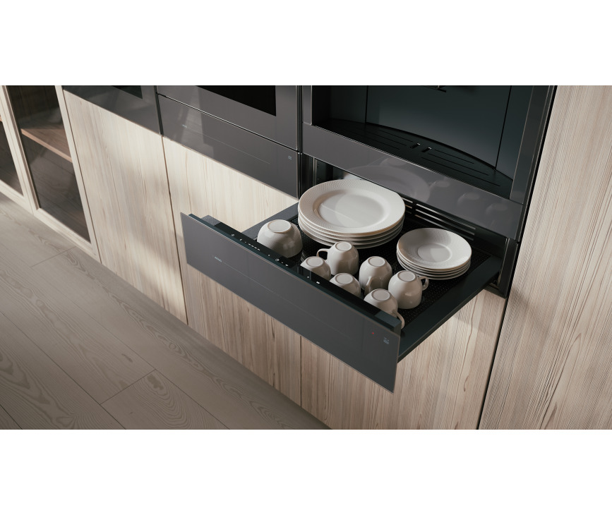Atag WD1774M inbouw vacumeerlade - Magna - Pearl Grey (grijs glas)