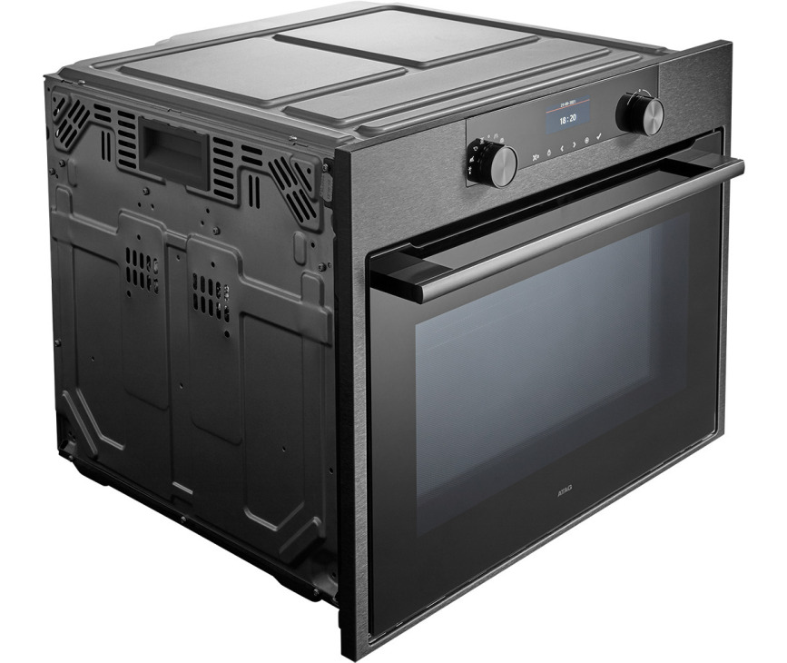 Atag BCM46121C inbouw oven met magnetron - blacksteel