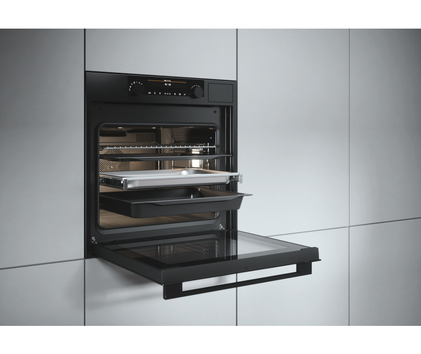 Atag CS66121D inbouw combi-stoomoven - blacksteel 