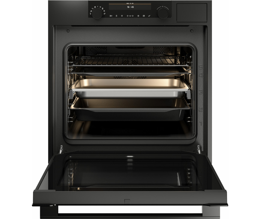 Atag CS66121D inbouw combi-stoomoven - blacksteel 