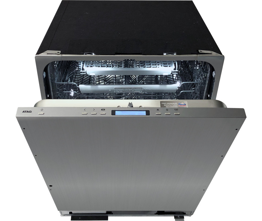 Atag DW8114XB verhoogde inbouw vaatwasser - hoog model - met besteklade