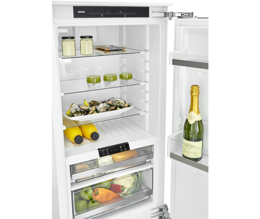 Atag KD85178BF inbouw koel/vriescombinatie - nis 178 cm.