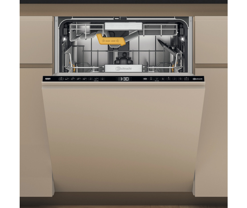 Bauknecht B8I HF58 TUSC inbouw vaatwasser met besteklade - stil 38 dB