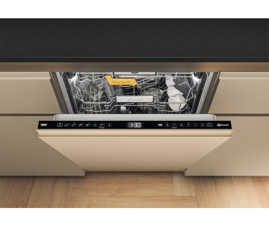 Bauknecht B8I HF58 TUSC inbouw vaatwasser met besteklade - stil 38 dB