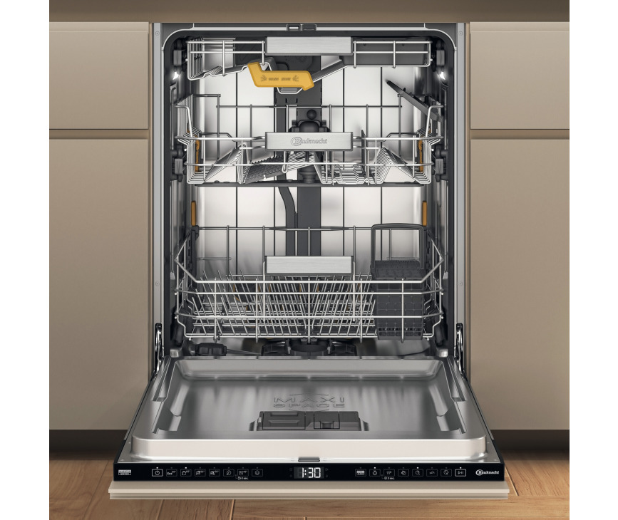 Bauknecht B8I HF58 TUSC inbouw vaatwasser met besteklade - stil 38 dB