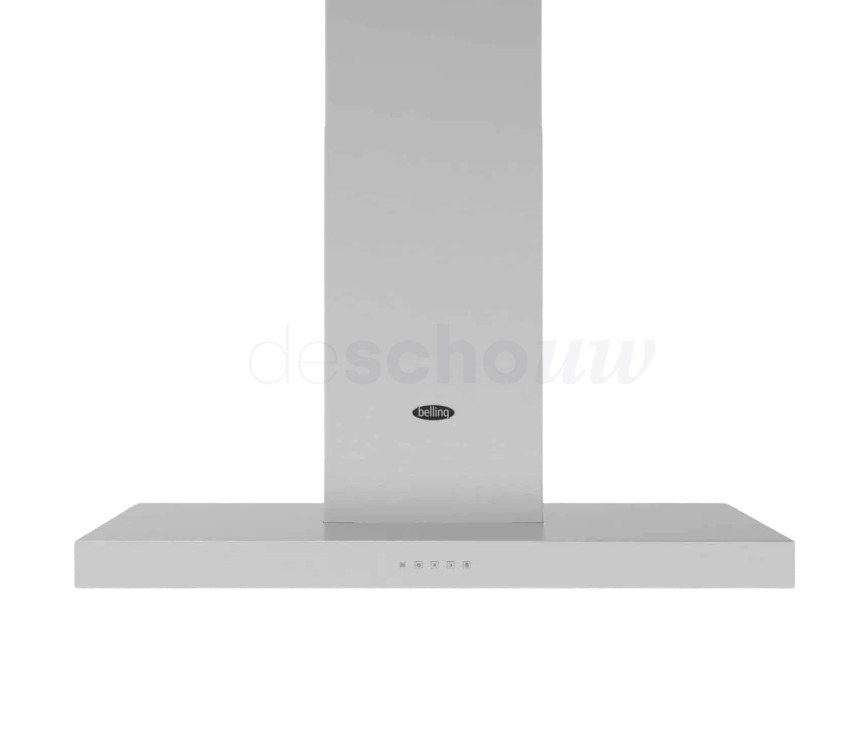 BELLING afzuigkap wand Bel. Cookcentre 100 Flat Rvs