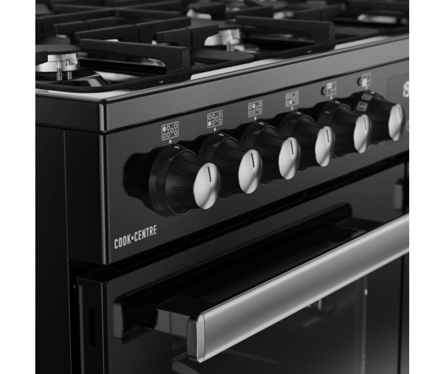Belling COOKCENTRE 100 DF BLK fornuis