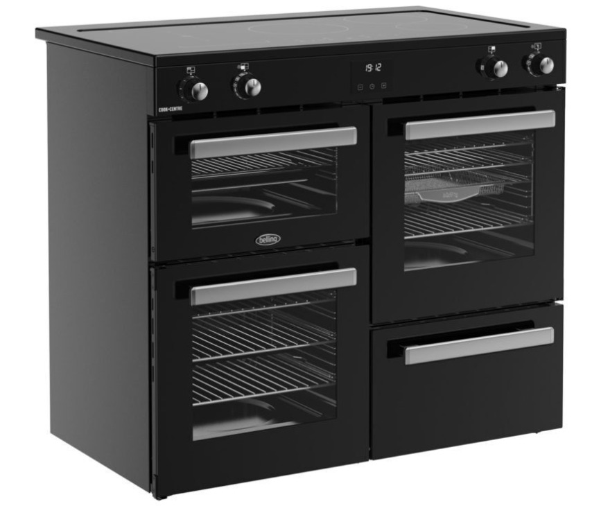 Belling COOKCENTRE 100Ei BLK fornuis inductie