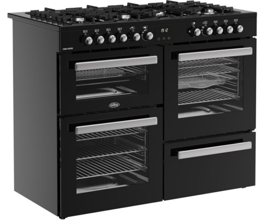Belling COOKCENTRE 110 DF BLK fornuis