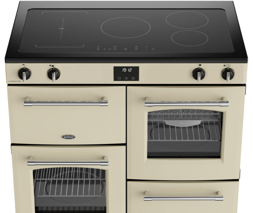 Belling FARMHOUSE 100Ei CRM fornuis inductie
