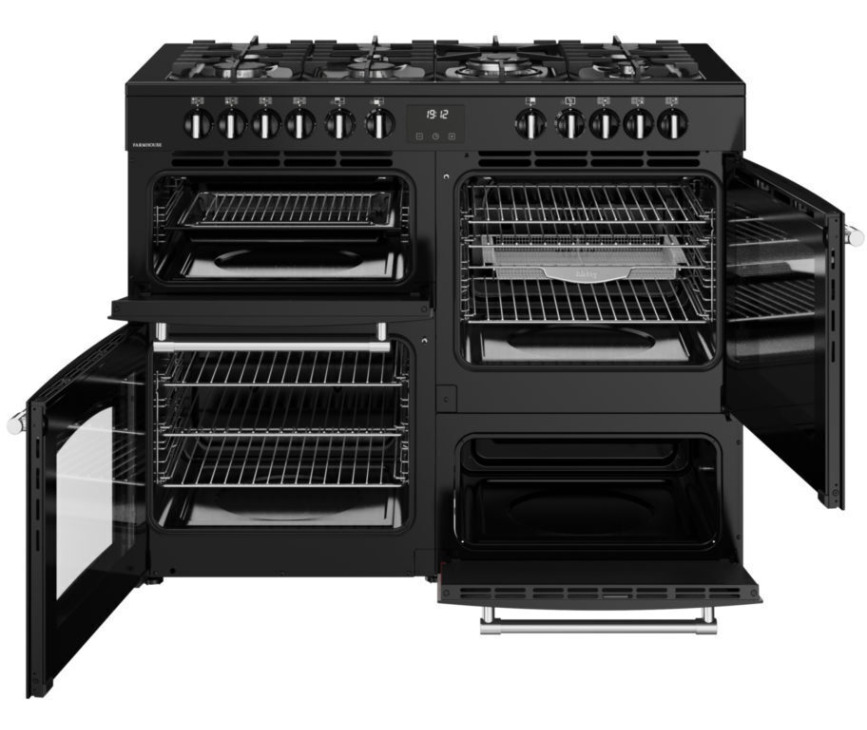 Belling FARMHOUSE 110DF BLK fornuis