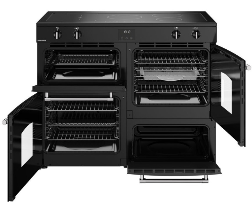 Belling FARMHOUSE 110Ei BLK fornuis inductie