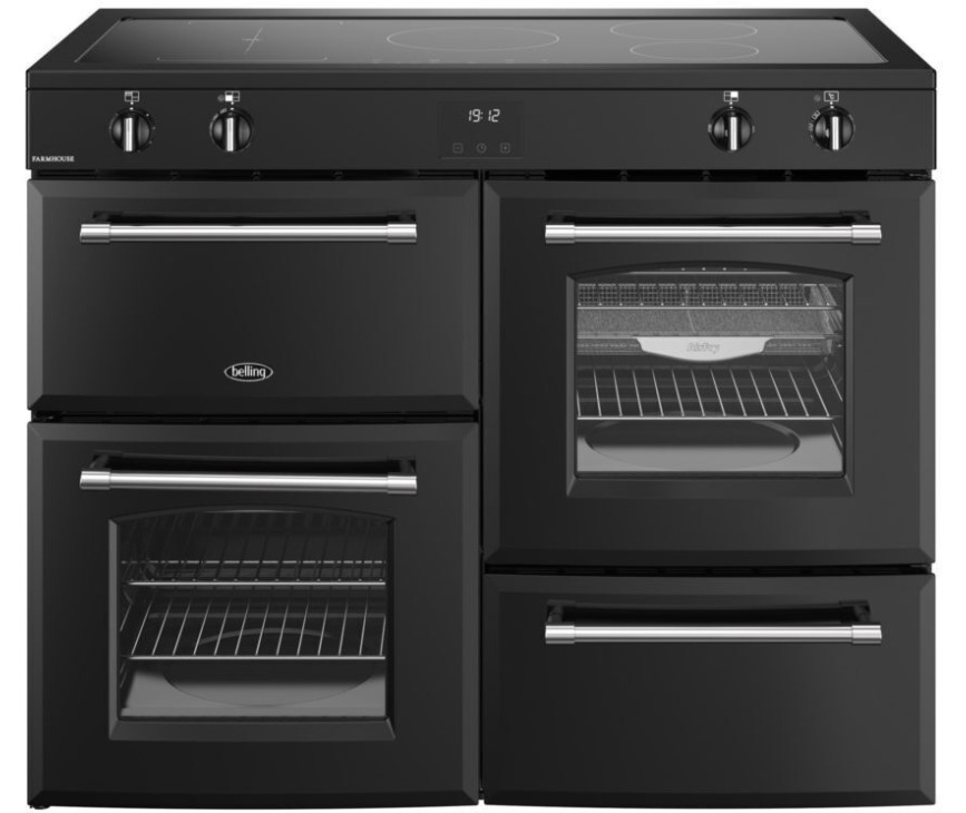 BELLING fornuis inductie FARMHOUSE 110EI BLK