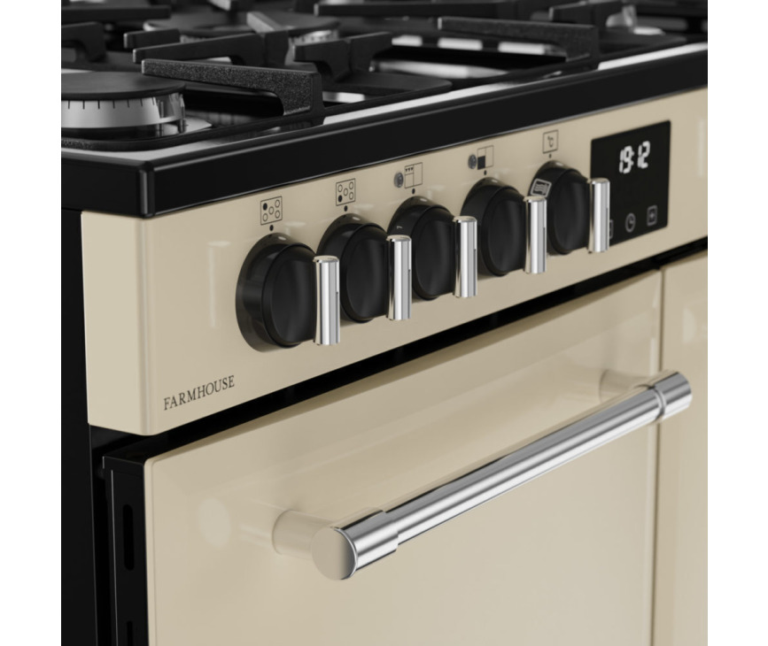 Belling FARMHOUSE 90DF CRM fornuis