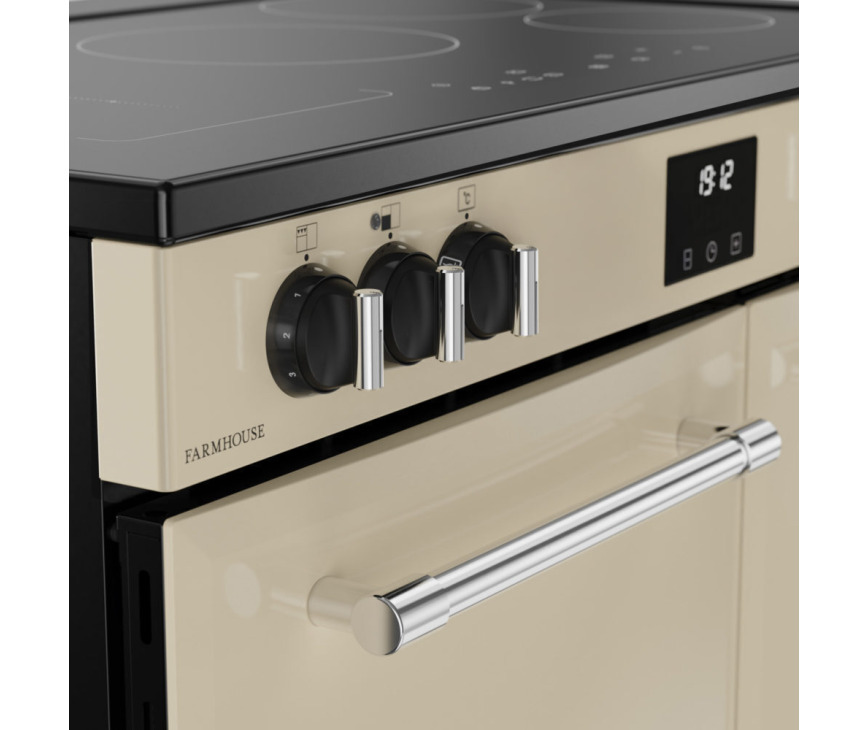 Belling FARMHOUSE 90Ei CRM fornuis inductie