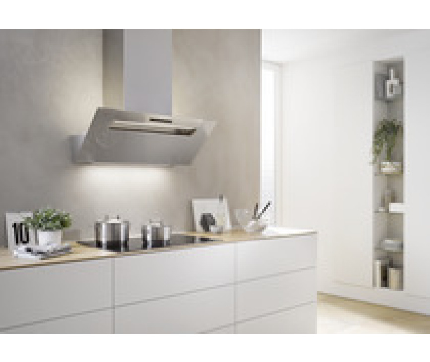 Berbel BKH 120 EG-2 zilver metallic wand afzuigkap